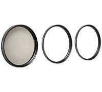 Fotodiox 10 Flt kit filtro 77 mm incluso filtro UV/filtro polarizzatore circolare, diffusore per Canon, Nikon, Sony, Pentax, Olympus, Panasonic camera Lens