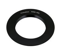Fotodiox Adattatore per obiettivo Leica L39 (M39, filettatura 39 mm x 1 mm) a vite per Nikon F (FX, DX) sistema di fotocamere (come D7100, D800, D3 e altri)