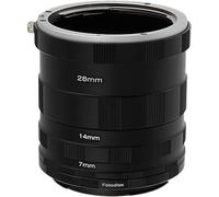 Fotodiox Canon Eos Tubo Di Estensione Per Fotografia Macro - Extension Tube Per Close-Up, Per Canon Eos 1D,1Ds,Mark Ii, Iii, Iv, 5D, Mark Ii, 7D, 10D, 20D, 30D, 40D, 50D, 60D, Digital Rebel Xt, Xti, Xs, Xsi, T1I, T2I, 300D, 350D, 400D, 450D, 500D, 550D, 1000D