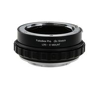 Fotodiox DLX stretch - Adattatore per obiettivo Leica R SLR Sony Alpha E-mount mirrorless con macro Elicoide e magnetico drop-in filtri