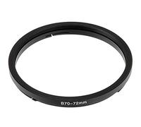 Fotodiox metallo anodizzato Step Up Nero 72 mm per filtro Anello adattatore Hasselblad attacco a baionetta, 70 B70