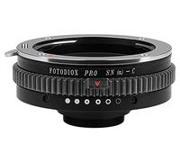 Fotodiox Pro - Adattatore con comando di apertura per C Mount, colore: Nero