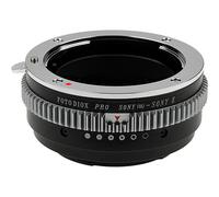 Adattatore per obiettivo Fotodiox Pro - Obiettivo DSLR Sony Alpha A-Mount per corpo macchina mirrorless Sony Alpha E-Mount con ghiera di controllo dell'apertura integrata
