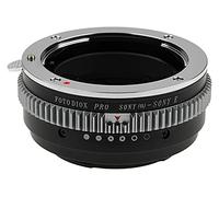 Adattatore per obiettivo Fotodiox Pro - Obiettivo DSLR Sony Alpha A-Mount per corpo macchina mirrorless Sony Alpha E-Mount con ghiera di controllo dell'apertura integrata