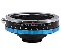Fotodiox Pro IRIS Lens Mount Adapter Compatible with Canon EOS EF Full Frame Lenses to C-Mount Cameras