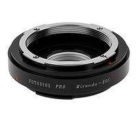 Fotodiox Pro Lens Mount Adapter, Miranda Lens to Canon EOS EF, EF-S Mount Camera come EOS 7d, 5d, 60d & Rebel T3.