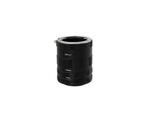 Fotodiox Set di tubi di prolunga macro Micro Quattro Terzi per primi piani estremi per l'utilizzo di fotocamere mirrorless MFT