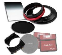 Fotodiox WonderPana 66 Essentials ND FreeArc 0, 9wk con 145 mm supporto girevole Filterystem/tappo/Pro - 3 Stop 0,9) 8/4 x 145 mm ND16 filtro (4-stop) per Tokina 16-28 mm F/2,8 AT-X Pro FX lenti Full cornice 35 mm)