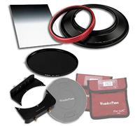 Fotodiox WonderPana 66 FreeArc Essentials ND 0,9HE girevole, 145 mm, con filtro, supporto e tappo per obiettivo Fotodiox Pro/6,6 x 8,5 cm, 0,9 ND, Hard Edge graduato, 145 mm, 4 filtri per fotocamere Nikon Nikkor AF 35 mm f/2,8D ED