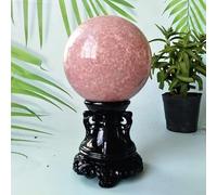 FOTOEV Cristallo Naturale Grezzo Ametista Cristalli Brasile Naturale Rosa Ametista Sfera Pietra Ball Room Decor Pietre Preziose Cristalli Ametista Decorazione (Colore : 97mm 938g) (Color : 88mm 888g)