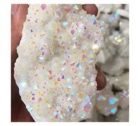 FOTOEV Cristallo Naturale Grezzo Cristallo Naturale Ruvido Cluster di Cristallo Naturale, guarigione del Cluster di Cristallo (Size : 120-150g)