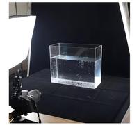 Fotografare gli attrezzi, Accessori for foto galleggianti, serbatoio d'acqua profondo trasparente, contenitore portatile for alimenti e cosmetici, for accessori for foto pubblicitarie(60x15x60cm)