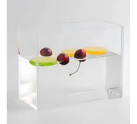 Fotografare gli attrezzi, Accessori for foto galleggianti, serbatoio d'acqua profondo trasparente, contenitore portatile for alimenti e cosmetici, for accessori for foto pubblicitarie(50x20x40cm)