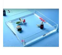 Fotografare gli attrezzi, Vassoio fotografico for riprese con serbatoio d'acqua basso, scatola espositiva di stoccaggio spessa 5 mm, scatola di stoccaggio multifunzionale for oggetti di scena pubblici