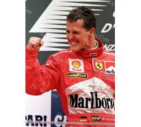 Fotografia A3 - Michael Schumacher Ferrari - Stampa Lucida 230 G/M² - 001