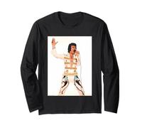 Fotografia d'archivio di Elvis The Pelvis Impersonator Duffy Maglia a Manica