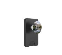 Fotografia di paesaggio della valle del riflesso della montagna del lago alpino PopSockets PopWallet per MagSafe