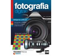 Fotografia digitale. Intelligenza artificiale. Fotocamera e obiet