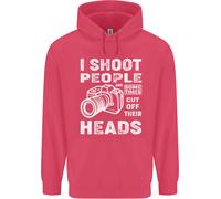 Fotografia I Shoot People Fotografo Bambini Felpa con Cappuccio