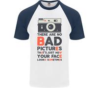 Fotografia Il Tuo Viso Divertente Fotografo Uomo S/S Maglietta Baseball