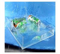 Fotografia in acrilico ad alta definizione Serbatoio for acque poco profonde Riprese trasparenti Vassoio for acqua Puntelli for foto sospese 4,5 mm di spessore Esposizione for la conservazione della f