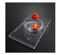 Fotografia in acrilico Puntelli for serbatoi for acque poco profonde Display trasparente Scatola di immagazzinaggio cosmetici Adatto for bagno, soggiorno(60x60x6cm/23.6x23.6x2.4in)