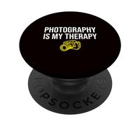 Fotografia - La fotografia è la mia terapia PopSockets PopGrip Intercambiabile