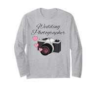 Fotografo di matrimoni, fotografia con macchine fotografiche Maglia a Manica