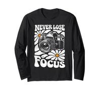 Fotografo Non perde mai la Messa a Fuoco Fotografia Boho Donne Maglia a Manica