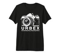 Fotografo Urbex Che documenta Il decadimento nel Rispetto della Storia Maglietta Premium