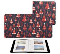 Fotolibri con alberi di Natale a quadri di bufalo per foto di tutte le dimensioni, pagine autoadesive da 10,2 x 15,2 cm, 12,7 x 17,8 cm,
