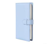 Fotolibro portatile da viaggio con 108 scomparti, resistente alla polvere | 18 pagine di capacità totale, 6 slot per pagina, dimensioni compatte da 11,5 x 19 cm, ideale per viaggi e casa