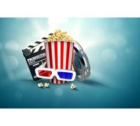 Fotomurale Cinema Carta da Parati Figli Adulti 3D Fotomurali In Tessuto Non Tessuto 200x140 Decorazione Parete Camere da Letto Soggiorno Pareti Murale Poster a-7538