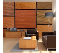 Fotomurale - Cubi di Legno 400X280 cm Carta da Parato Erroi
