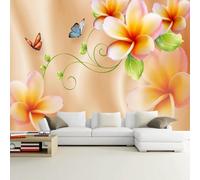 Fotomurale Fiori e Farfalle Carta da Parati Bellissimi Motivi 3D Fotomurali In Tessuto Non Tessuto 300x210 Decorazione Parete Camere da Letto Soggiorno Pareti Murale Poster Giganti a-3796