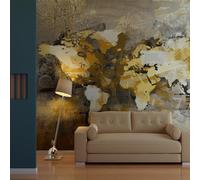 Fotomurale - Mappamondo Artistico 250X193 cm Carta da Parato Erroi