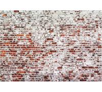 Fotomurale Muro di Mattoni Retrò Carta da Parati Rurale 3D Fotomurali In Tessuto Non Tessuto 350x256 Decorazione Parete Camere da Letto Soggiorno Pareti Murale Poster Giganti a-9205