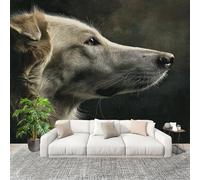 Fotomurale Ritratti di Animali Dell'Alaska Murale in Tessuto Non Tessuto Poster Gigante 250x175 cm Cane Carta da Parati per Diverse Stanze Carta da Parete, Murale Alla Moda