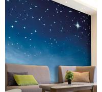 Fotomurale Stelle e Corpi Celesti Carta da Parati Spazio 3D Fotomurali In Tessuto Non Tessuto 150x105 Decorazione Parete Camere da Letto Soggiorno Pareti Murale Poster a.9489