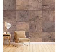 Fotomurale Tavola di Legno D'epoca Carta da Parati Rurale 3D Fotomurali In Tessuto Non Tessuto 250x175 Decorazione Parete Camere da Letto Soggiorno Pareti Murale Poster Giganti a-8587