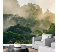 Fotomurale Woodlanda Bosco Carta da Parati Paesaggio Arboreo 3D Fotomurali In Tessuto Non Tessuto 350x256 Decorazione Parete Camere da Letto Soggiorno Pareti Murale Poster Giganti a-3269