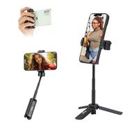 Fotopro Mini treppiede da tavolo, Telefono treppiede desktop con rotazione a 360 °, supporto per supporto fotocamera portatile per iPhone 15/14 Webcam