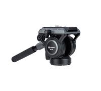 Fotopro Testa fluida panoramica Drag Pan Head per videocamera treppiede con piastra QR, per filmare vlogging live streaming videografia (MH-6S)