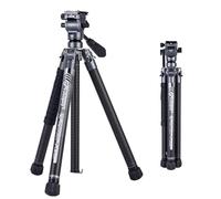 Fotopro X-Aircross 3 Lite Video 64 pollici leggero treppiede da viaggio con testa fluida 1,0 kg ultra leggero portatile professionale video viaggio treppiede in fibra di carbonio per fotocamera DSLR