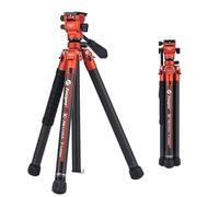 Fotopro X-Aircross 3 Lite Video 64 pollici leggero treppiede da viaggio con testa fluida 1,0 kg ultra leggero portatile professionale video viaggio treppiede in fibra di carbonio per fotocamera DSLR