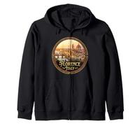 Fotorealistico Firenze Italia Viaggio Souvenir Regalo Turistico Felpa con Cappuccio
