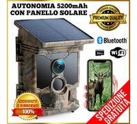 ✅ FOTOTRAPPOLA 4K PROFESSIONALE CON PANNELLO SOLARE ✅ FOTOCAMERA DA CACCIA 48MP