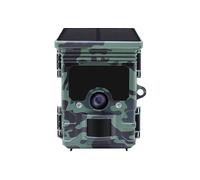 FOTOTRAPPOLA CAMOUFLAGE EZ Solar WiFi telecamera mimetica con APP, pannello solare, visione diurna e notturna, 46 MP, Video 4K, Tempo di attivazione: 0,2 secondi, Angolo Visuale: 90°