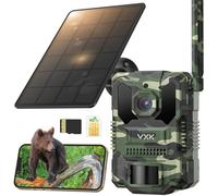 ✅Fototrappola da Caccia Professionale con SIM Fotocamera Solare Visione Notturna