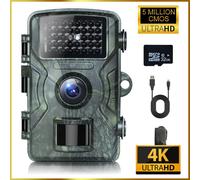 Fototrappola Professionale da Caccia 4K 48MP Fotocamera con Visione Notturna 120
